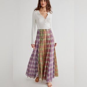 Free People Convertible Maxi Skirt
